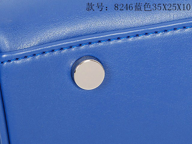 1:1 YSL classic nappa leather shopper bag 8246 purple - Click Image to Close